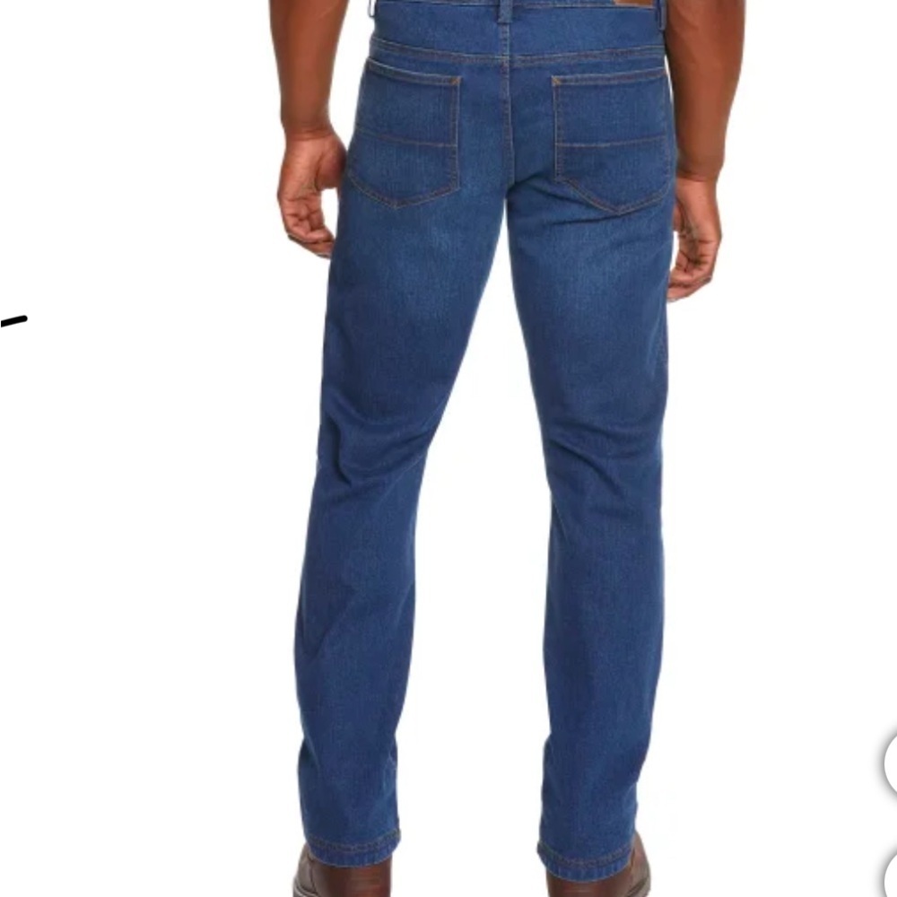 Kirkland Signature Blue Straight Jeans Classic Denim - Picture 6 of 10